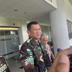 Kapuspen TNI ke Kejagung Bahas Pernyataan Marcella soal RUU TNI