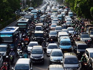 Lalin Jakarta Pasca Libur Lebaran