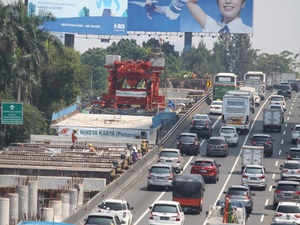 Proyek Fly Over Pancoran Molor sampai 15 Januari