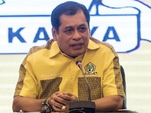 Nurdin Halid Klaim Pergantian Ketum Golkar Bisa Tanpa Munaslub