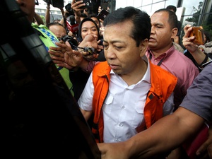 KPK Limpahkan Berkas Dakwaan Setya Novanto ke Pengadilan Tipikor