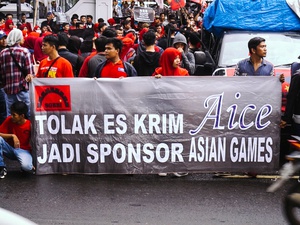 Kondisi Kerja Buruh Aice Tak Semanis Iklan 'Have an Aice Day'
