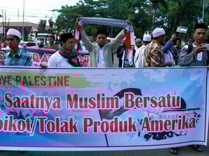 Aksi Bela Palestina: Ketua MUI Berorasi Kecam Donald Trump