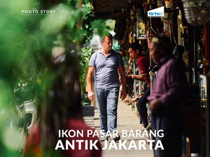 Ikon Pasar Barang Antik Jakarta