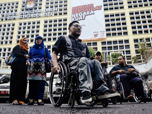 Penolakan Diskriminasi Pilkada oleh Kaum Disabilitas