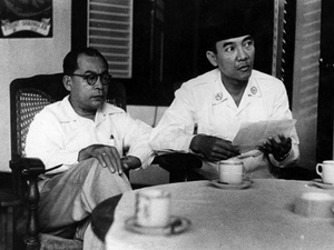 Perjumpaan dan Perpisa   han Dwitunggal Sukarno-Hatta