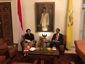 Apa Simbol Politik Megawati "Menjamu" Jokowi di Istana Batu Tulis?