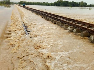 Menhub Akui Banjir di Rel Kereta Api Tidak Teridentifikasi