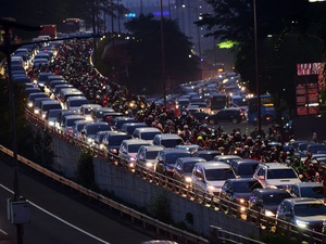 Jakarta Kota Termacet Ke-12 di Dunia