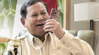 Prabowo Ucapkan Idulfitri ke Presiden Palestina Mahmoud Abbas