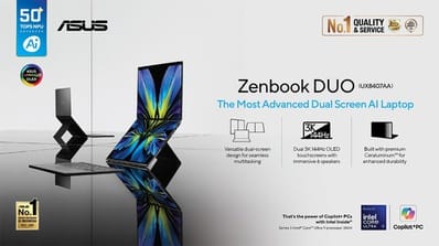 5 Laptop Dual Screen Terbaik untuk Multitasking & Produktivitas