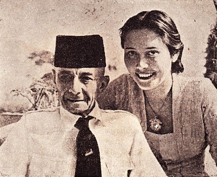 Ernest Douwes Dekker beserta istri. FOTO/Istimewa Ernest Douwes Dekker