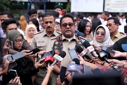 Rano Karno tinjau MPLS di Jakarta