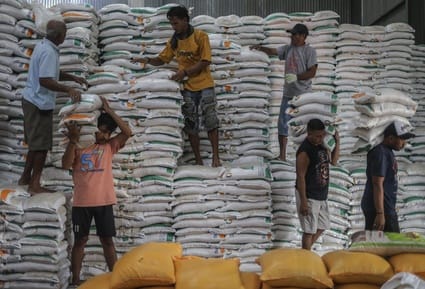 Jumlah cadangan beras pemerintah mencapai 4,2 Juta Ton