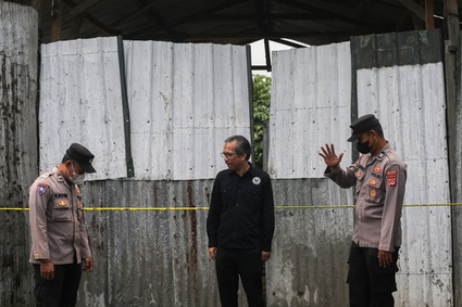 Penemuan material terkontaminasi zat radioaktif di Kabupaten Serang