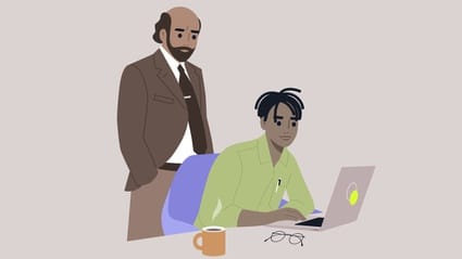 Ilustrasi Pegawai Magang