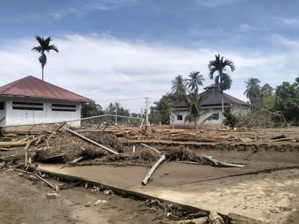 Kondisi Desa Meunasah Lhok, Pidie Jaya. tirto.id/Fransiskus Adryanto Pratama Kondisi Desa Meunasah Lhok Aceh