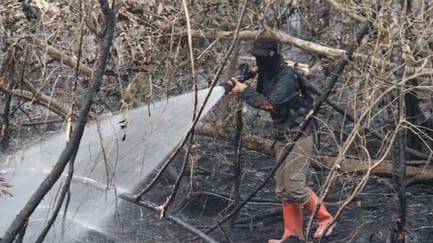 Kisah Nita: Ibu dan Relawan Damkar di Hutan Palangka Raya
