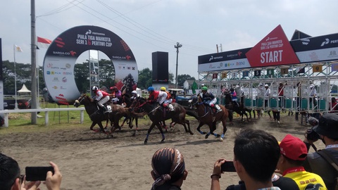 198 Ekor Kuda Berpacu di Piala Tiga Mahkota & Pertiwi Cup Bantul