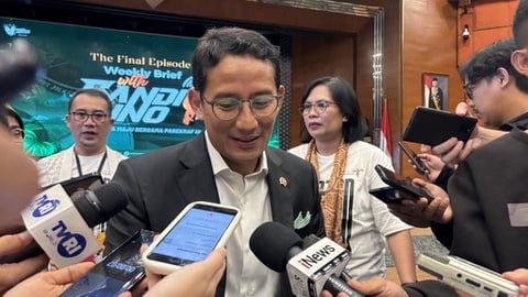 Sandiaga Uno Dapat Tawaran Jadi Sekjen UNWTO