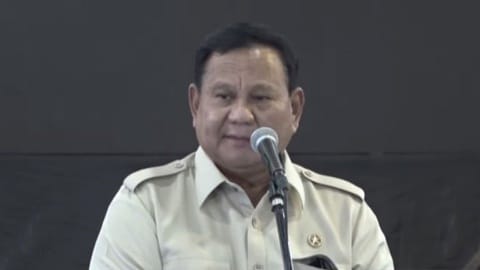 Prabowo ke Siswa SR: Saya Juga Sering Diejek Sampai Sekarang