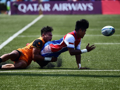 Rugby 7 Indonesia vs Malaysia-Foto Tirto.ID