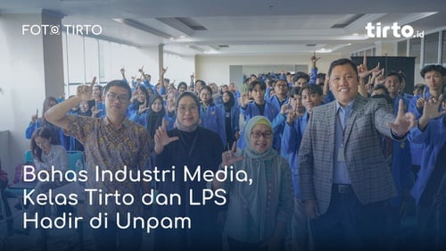 Bahas Industri Media, Kelas Tirto dan LPS Hadir di Unpam