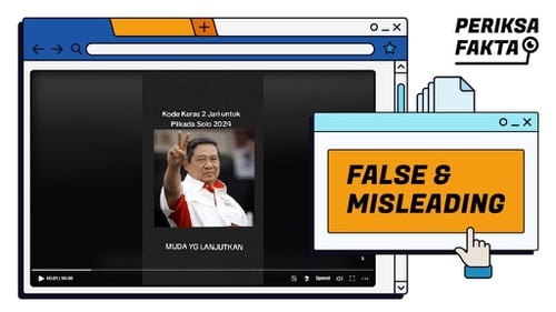 Foto Lawas SBY Dikaitkan dengan Dukungan Pilkada Solo 2024