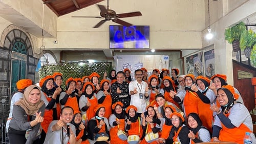 Buah Ketekunan, Nasabah PNM Palembang Ikuti Studi Banding UMKM