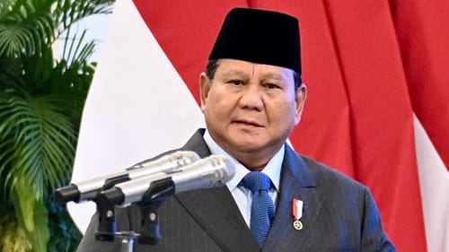 Prabowo Target Indonesia Bisa Capai Nol Emisi Sebelum 2060