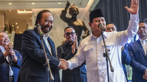 Nasdem Mendekat ke Prabowo-Gibran, Narasi Perubahan Cuma Gimik?