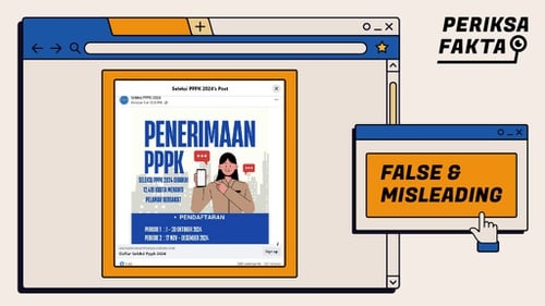 Hoaks Tautan Pengumuman Penerimaan Pegawai Pemerintah