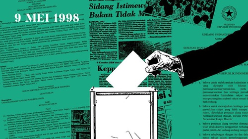 9 Mei 1998 Reformasi Jangan Korbankan Pembangunan Kata Soeharto Tirto Id