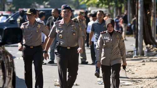 Bom Meledak Di Dekat Polsek Taman Sidoarjo Minggu Malam