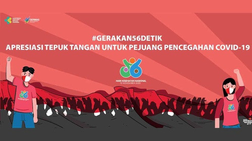 Manfaat Tepuk Tangan Dalam Gerakan 56 Detik Di Hkn 12 November 2020