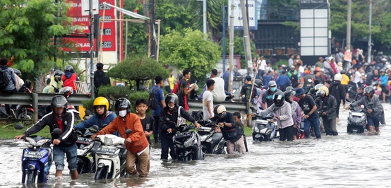 Hati-Hati, 20 Ruas Jalan di DKI Jakarta Banjir Pagi Ini