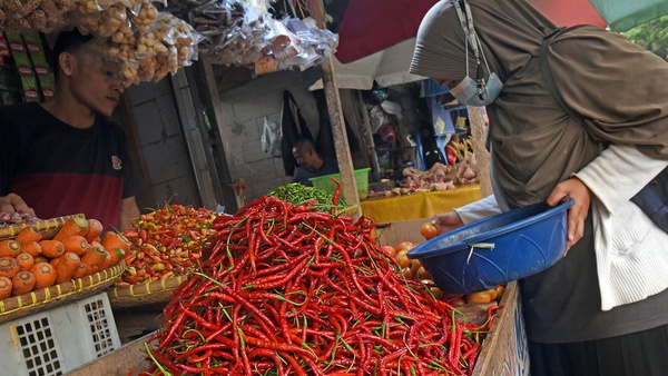 Update Harga Pangan Hari Ini: Cabai Merah Hampir Rp70 Ribu/Kg