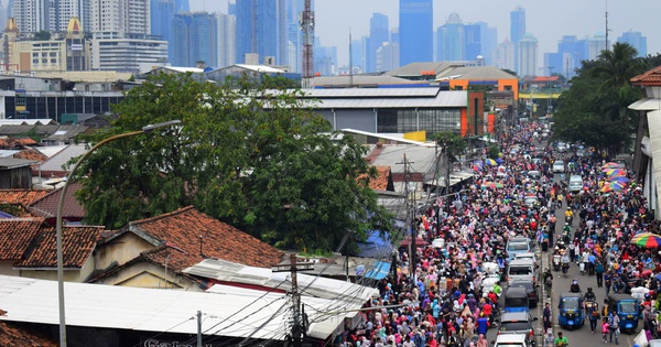 Kepadatan Lalin di Tanah Abang