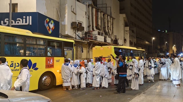 Bus Shalawat Siap Antar Jemaah Haji ke Masjidil Haram