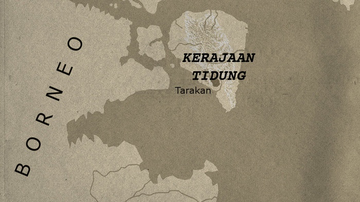 Lokasi Kerajaan Tidung di Pulau Tarakan, Kalimantan Utara