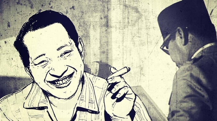 Ilustrasi Sukarno & Soeharto. tirto.id/Gery