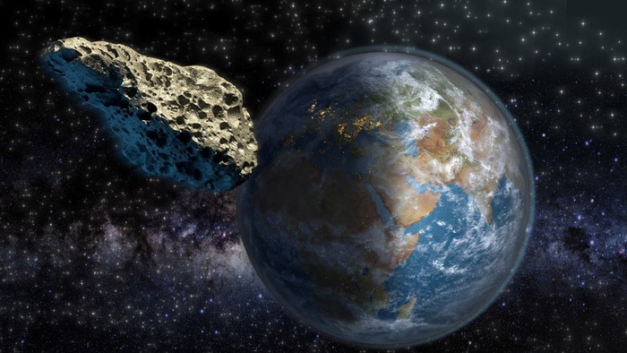 Ilustrasi Asteroid Emas 16 Pysche. FOTO/iStockphoto