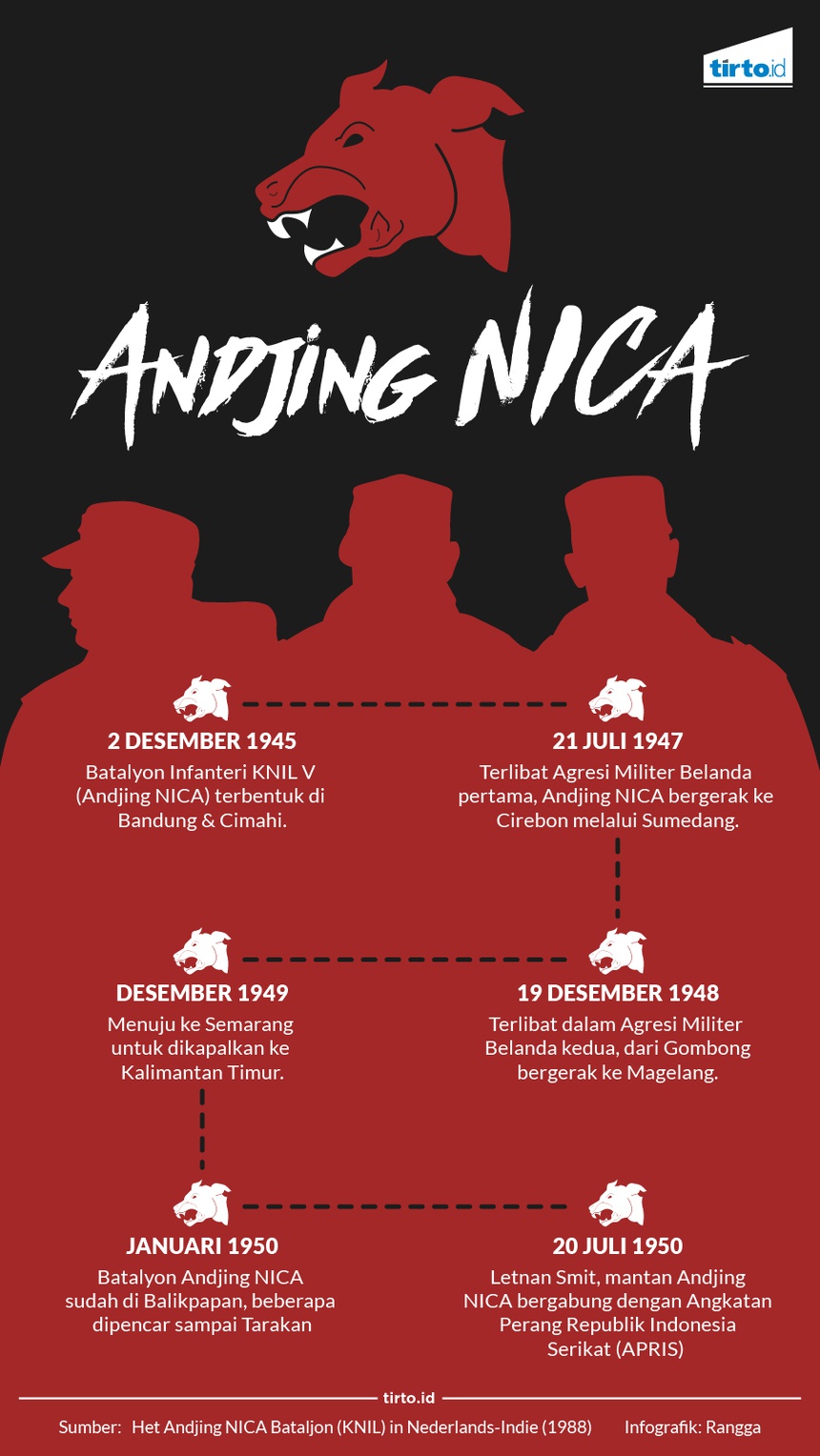 Sejarah Batalyon Andjing NICA Sejarah Batalyon Andjing NICA