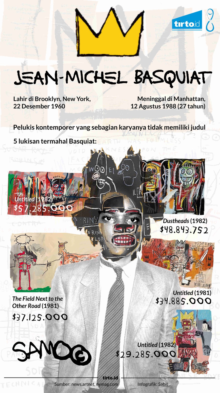 Jalan Hidup Pelukis Jalanan Jean-Michel Basquiat Jalan Hidup Pelukis Jalanan Jean-Michel Basquiat