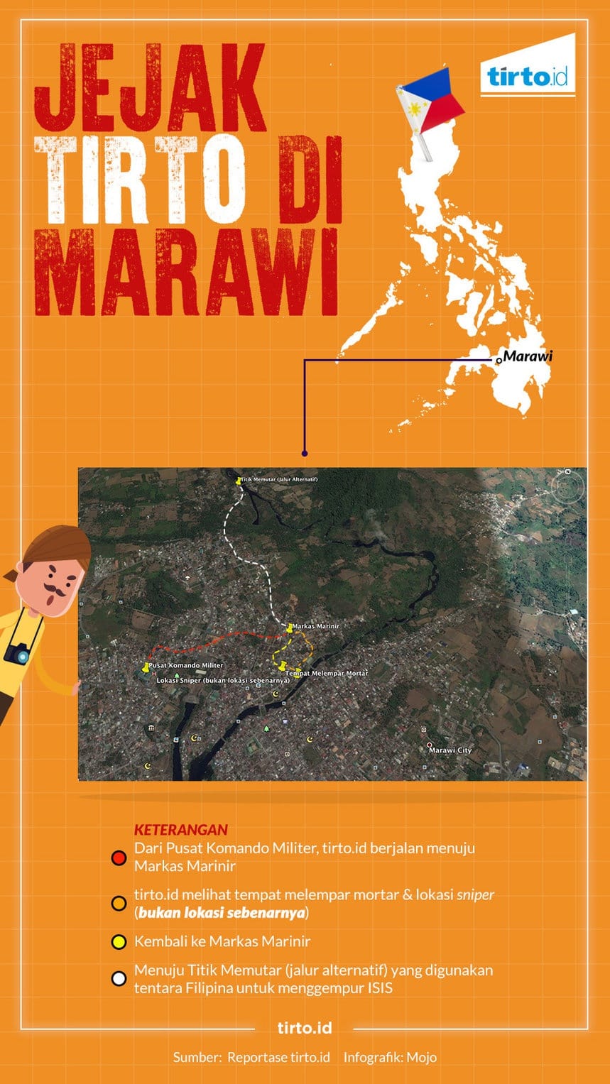 Selamat Datang di Marawi: 'Kota Hantu' Penuh Peluru