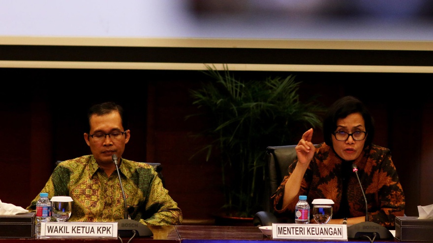 Sri Mulyani: Kurs Rupiah Terpengaruh Situasi Politik AS