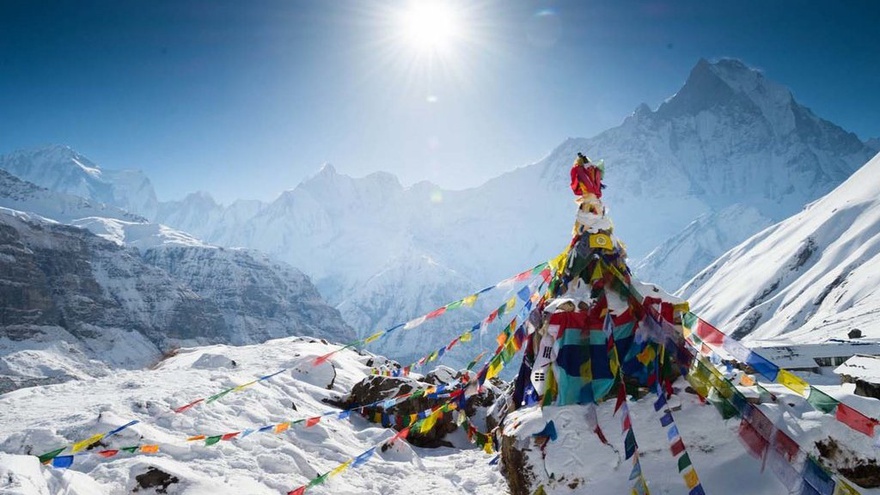 Menjejak Atap Dunia Di Annapurna Base Camp Tirto Id