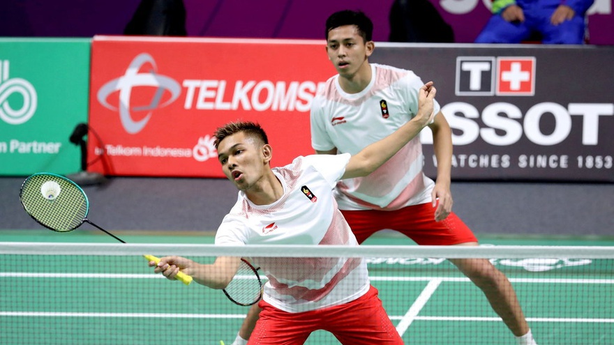 Hasil Bulutangkis Asian Games 2018 Fajar Rian Ke Final Ganda Putra Tirto Id