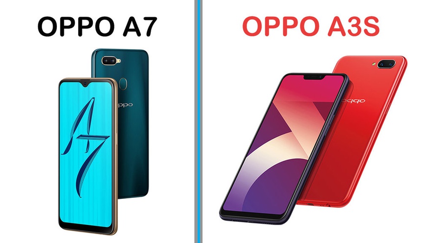 oppo f9 dan a7