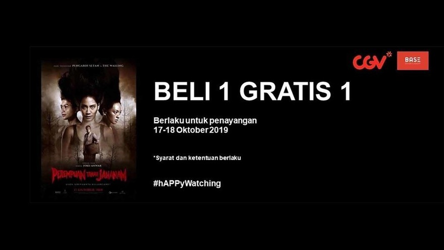 Promo Tiket Perempuan Tanah Jahanam Di Bioskop Cgv Beli 1 Gratis 1